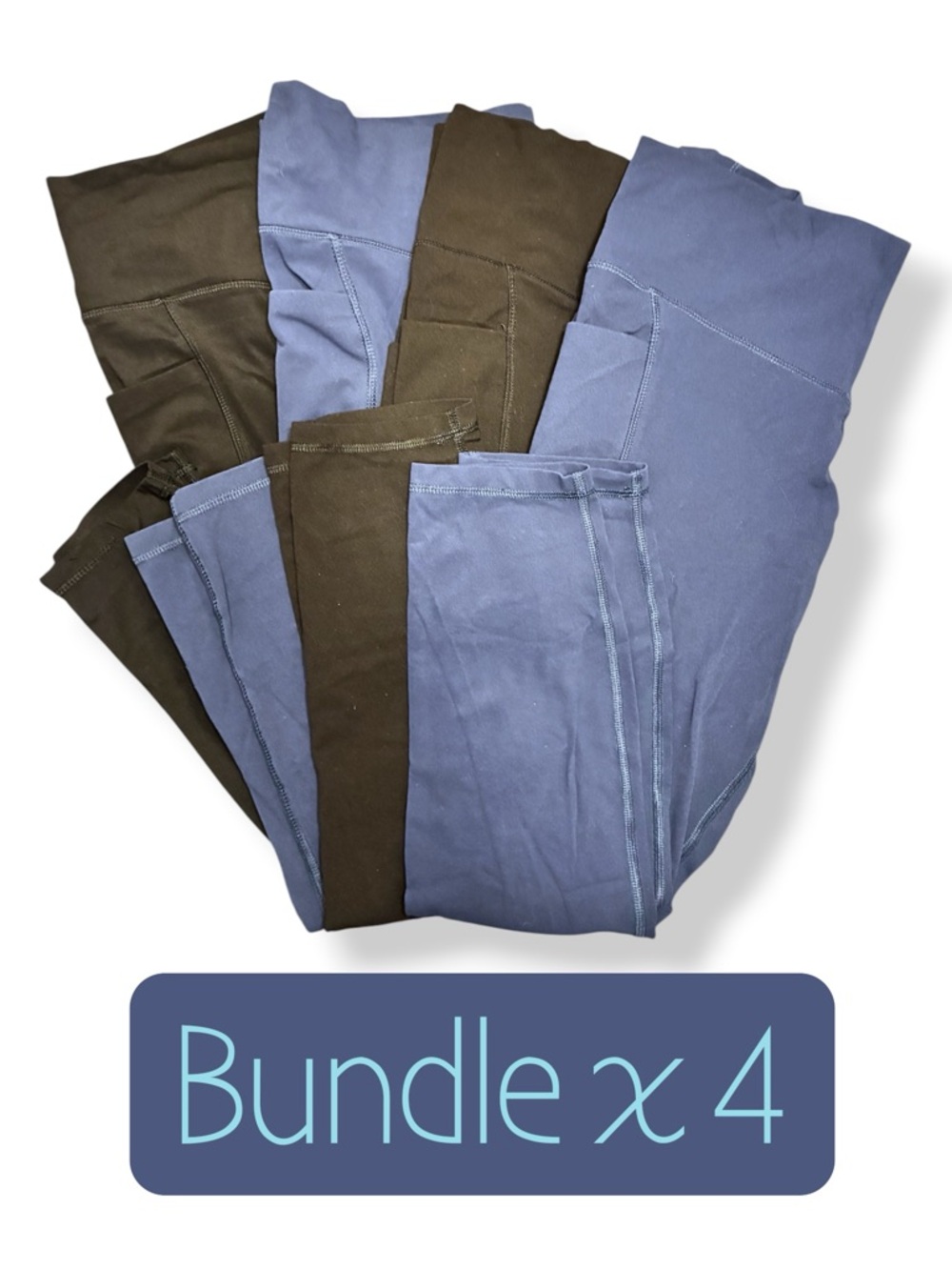 💙 Member’s Mark Leggings Bundle x4 | XL | High Rise | AS IS